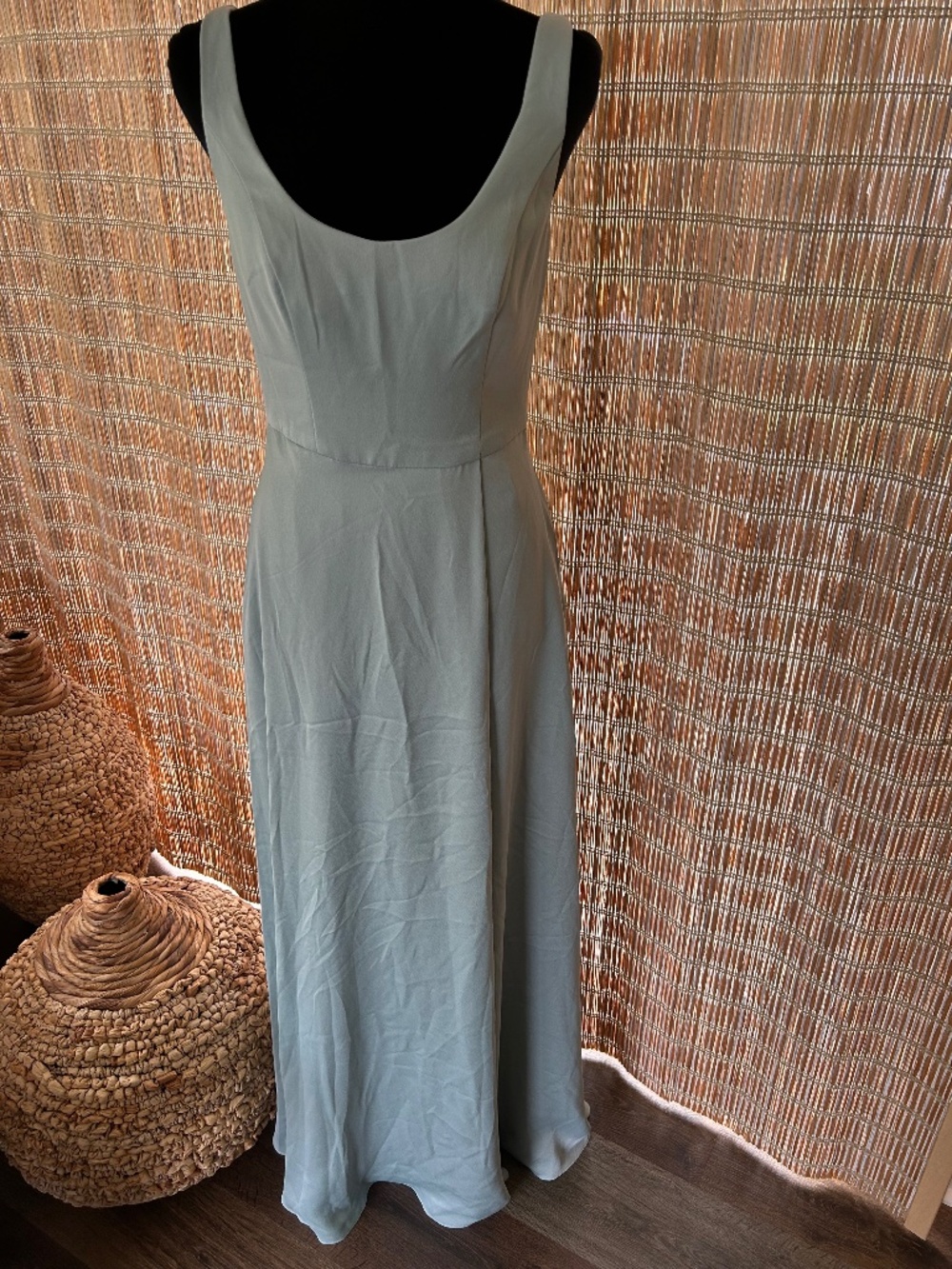 NWT David’s Bridal Ladies Gown. Dusty Sage color.